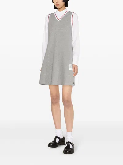 Thom Browne Cotton Pique Tennis Dress