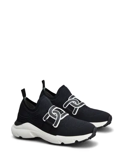 Shop Tod's Kate Knitted Sneakers