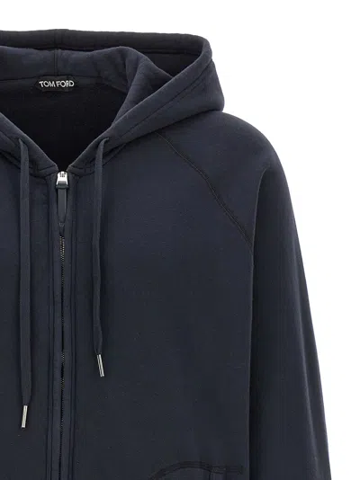 Tom Ford Navy Blue Vintage Hoodie