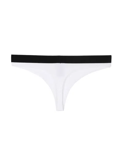 Shop Tom Ford Logo Thong Briefs