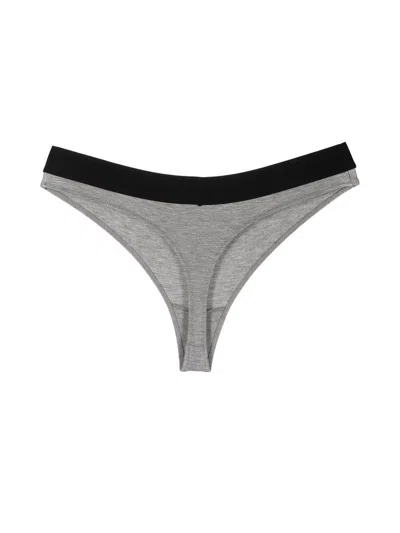 Tom Ford Gray Modal Signature Thong