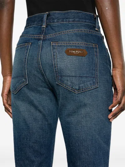 Tom Ford Straight Leg Denim Jeans