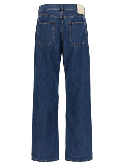Valentino Denim Jeans With Back Patch Pockets