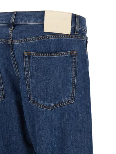 Valentino Denim Jeans With Back Patch Pockets