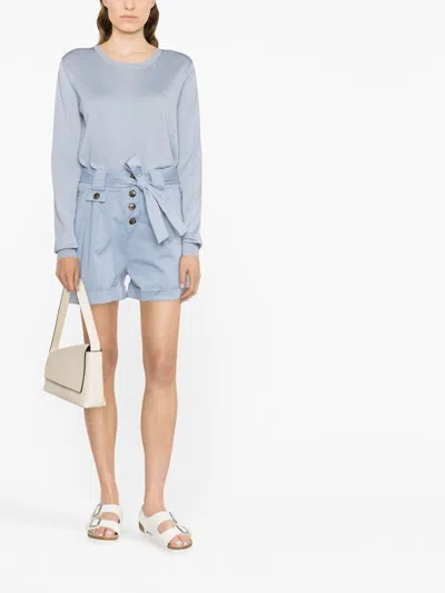 Woolrich Tied-waist Turn-up Hem Shorts