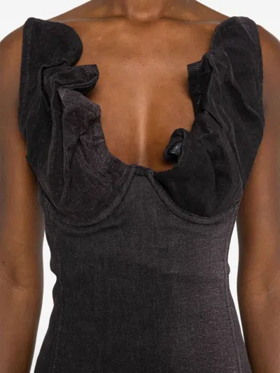 Y/project Mini Dress With Adjustable Shoulder Strap