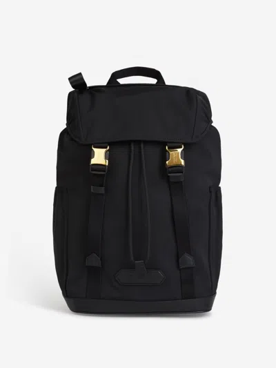 Shop Tom Ford Logo Nylon Backpack In Black