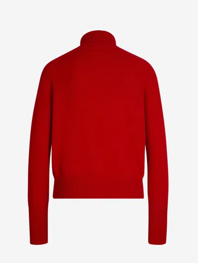 Shop Victoria Beckham Wool Knitted Sweater In Long Neck