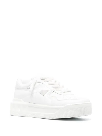 Shop Valentino Garavani Sneakers In White