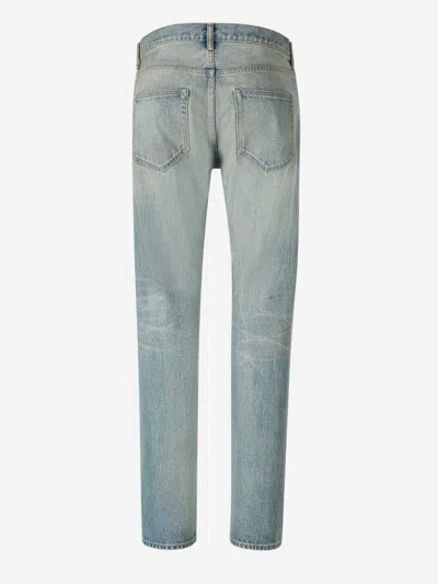 Shop John Elliott Straight Fit Daze Jeans In Hidden Rivets On Back Pockets