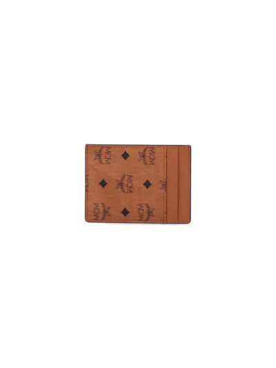 Shop Mcm Wallets In Brown