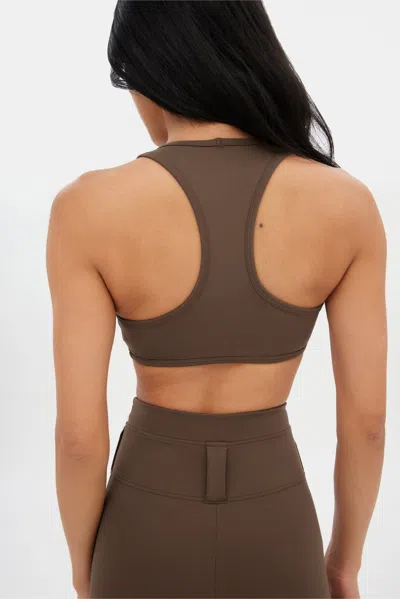 Girlfriend Collective Café Connie Curved Bra