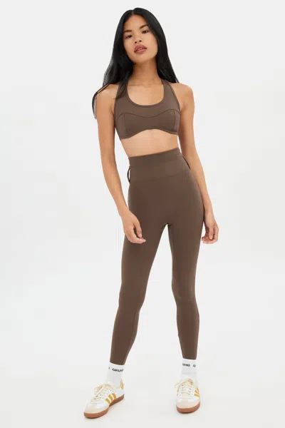 Girlfriend Collective Café Connie Curved Bra