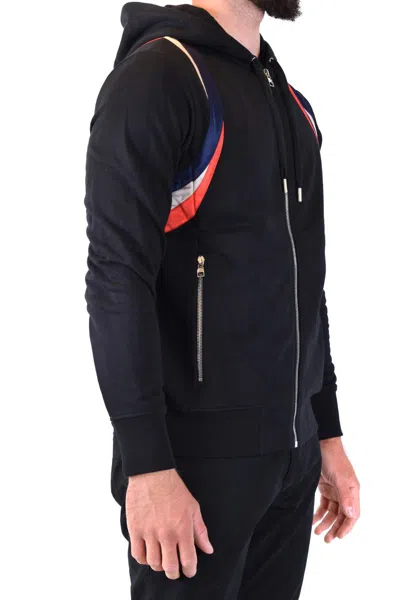 Alexander Mcqueen Men's Black Cotton Sweatshirt In Black