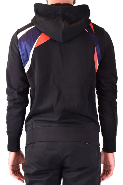 Alexander Mcqueen Men's Black Cotton Sweatshirt In Black