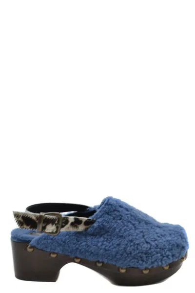 Avec Modération Avec Moderation Sabot In Blue