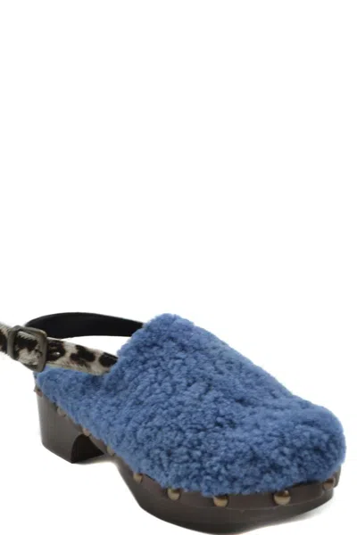 Avec Modération Avec Moderation Sabot In Blue