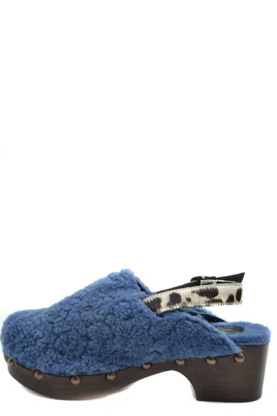 Avec Modération Avec Moderation Sabot In Blue