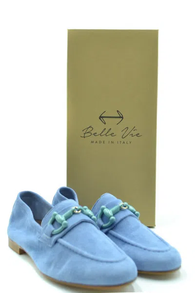 Belle Vie Moccasins In Blue