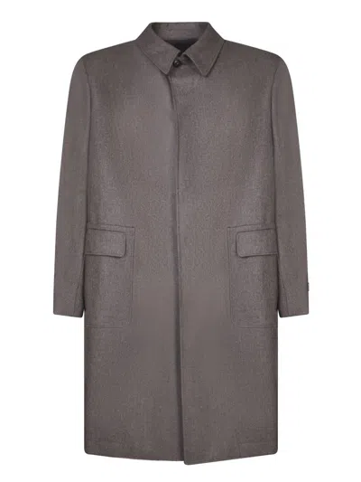 Shop Canali Coats In Green