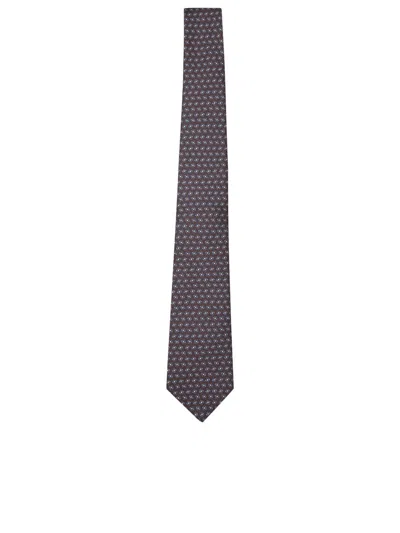 Shop Canali Ties In Beige