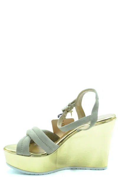 Cesare Paciotti Sandals In Gold