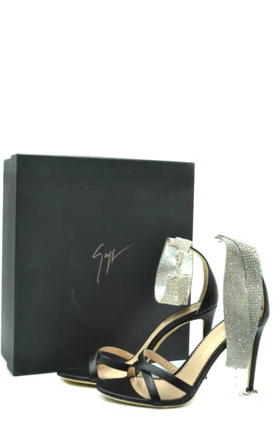 Shop Giuseppe Zanotti Sandals In Black