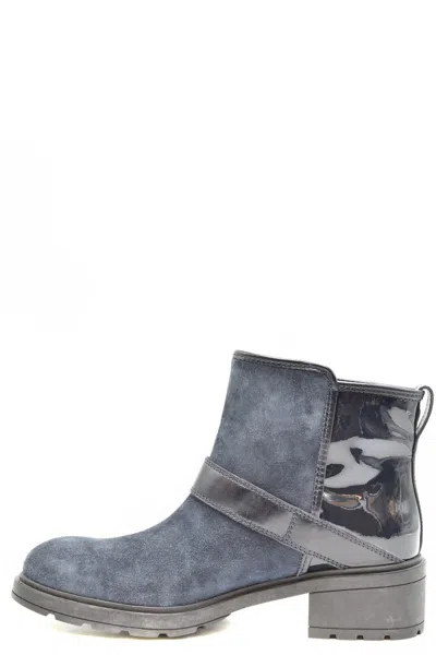 Hogan Booties In Blue
