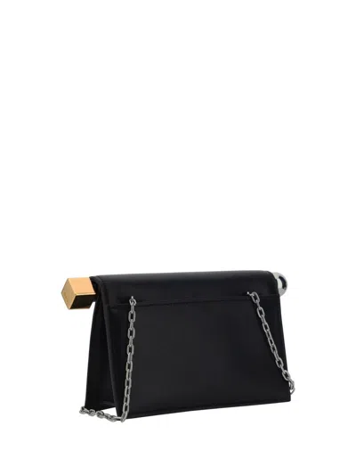 Shop Jacquemus Shoulder Bags In Black