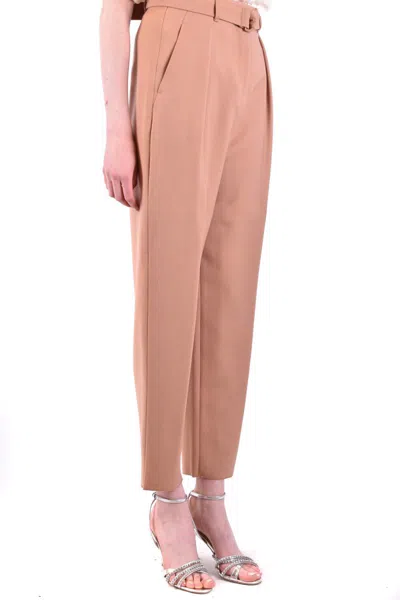 Max Mara Studio Trousers In Brown