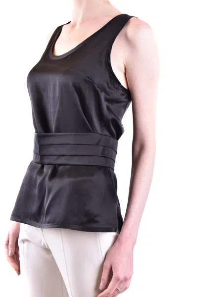 Max Mara Top In Black