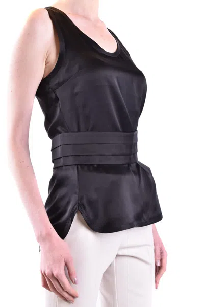 Max Mara Top In Black