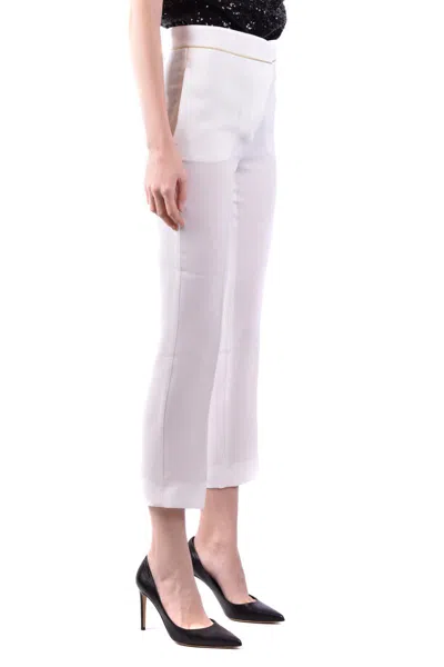 Max Mara Maxmara Trousers In White