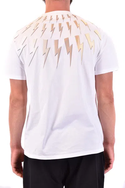 Shop Neil Barrett T-shirt In White