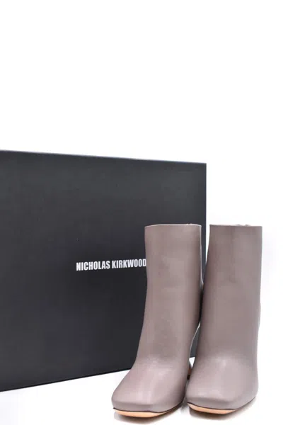 Nicholas Kirkwood Booties In Turtledove