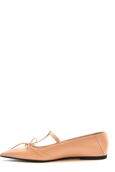 Shop N°21 Ballet Flats In Beige