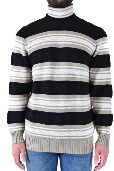 Paolo Pecora Men's Multicolor Wool Sweater In Multicolor