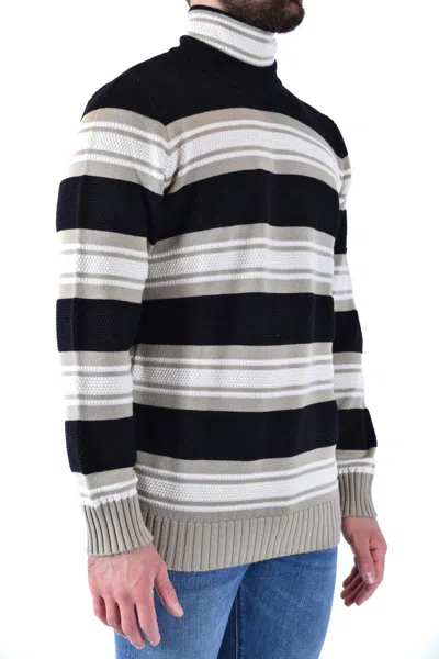 Paolo Pecora Men's Multicolor Wool Sweater In Multicolor