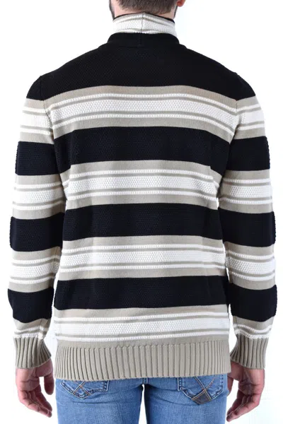 Paolo Pecora Men's Multicolor Wool Sweater In Multicolor
