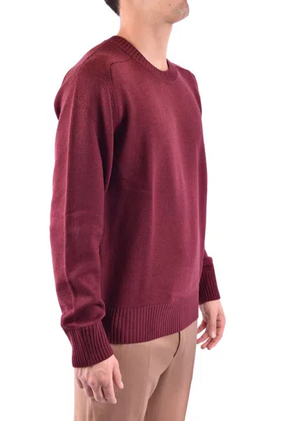 Paolo Pecora Sweaters In Burgundy