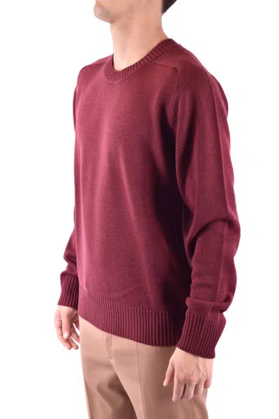 Paolo Pecora Sweaters In Burgundy