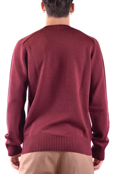 Paolo Pecora Sweaters In Burgundy