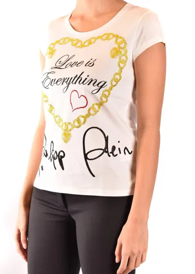 Philipp Plein Tshirt Short Sleeves In White