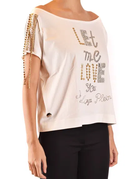 Philipp Plein Tshirt Short Sleeves In White