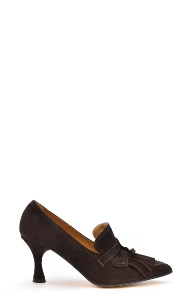 Pomme D'or Décolleté In Brown
