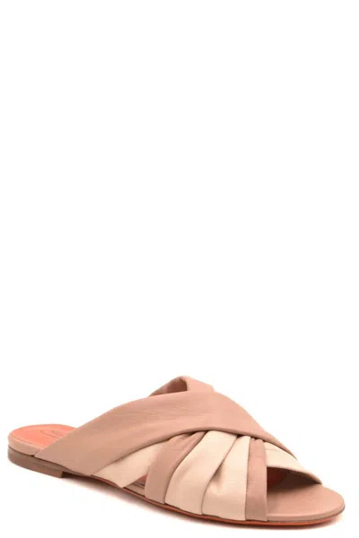 Santoni Sandals In Brown