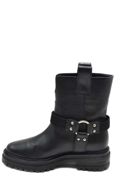 Sergio Rossi Booties In Black