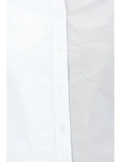 Shop Thom Browne Shirts In White