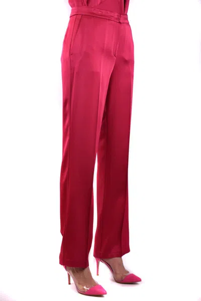 Twinset Trousers In Fuchsia