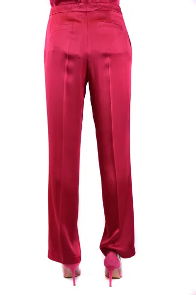 Twinset Trousers In Fuchsia